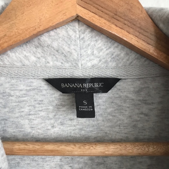 Banana Republic Grey Asymmetrical Sweater Jacket - Picture 4 of 5